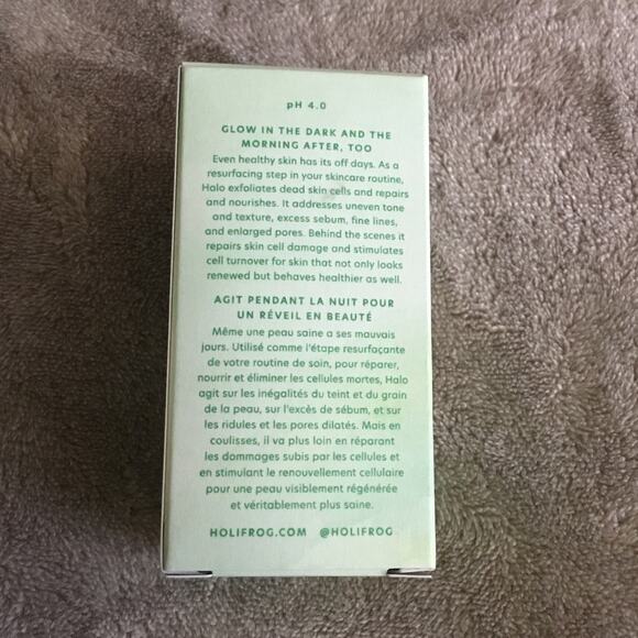 Holifrog Halo AHA + BHA Evening Serum 1 oz 30ml - Picture 3 of 4